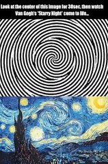 30 Saniye üstteki ilizyona bakın ve sonra alttaki fotoğrafa bakın