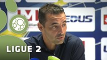 Conférence de presse FC Sochaux-Montbéliard - Paris FC (1-1) : Olivier ECHOUAFNI (FCSM) - Denis RENAUD (PFC) - 2015/2016