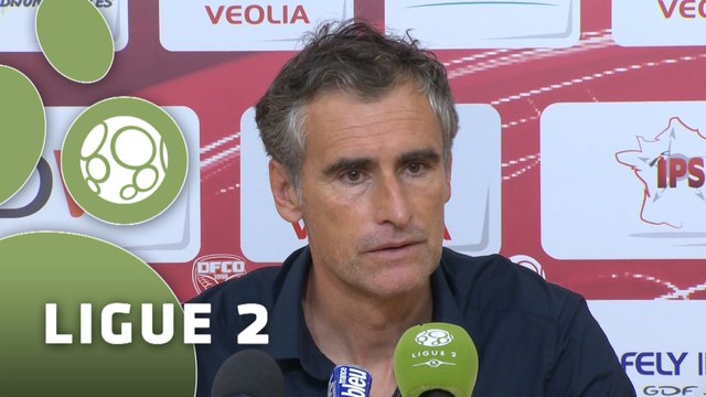 Conférence de presse Dijon FCO - RC Lens (2-0) : Olivier DALL'OGLIO (DFCO) - Antoine KOMBOUARE (RCL) - 2015/2016