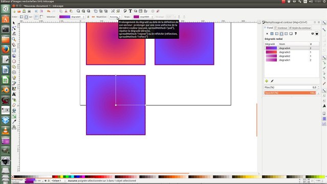 Les dégradés dans inkscape version 0.91