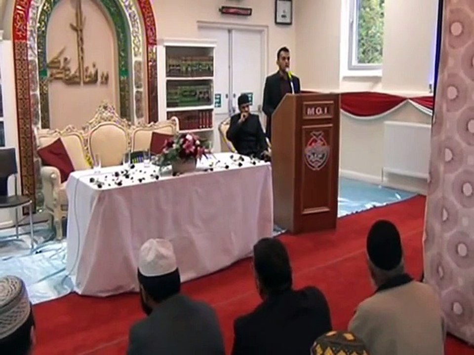 Durood Sharif by Milad Raza Qadri at MQI Glasgow on Visit of Shaikh ul Islam Dr Tahir ul Qadri to MQI Glasgow