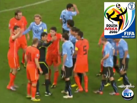 Uruguai 2x3 Holanda - Copa 2010 - Semi-Final