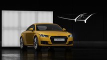 Audi future lab: lighting tech and design Animation Signature Audi daytime running lights