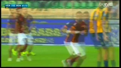 أهداف مباراة روما وفيرونا