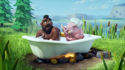 Clash of Clans - NEW ANIMATED COMMERCIALS! Shocking Moves + Balloon Parade + Ride of the Indian Game