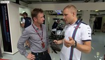BBC F1: Valtteri Bottas explains how an F1 car starts