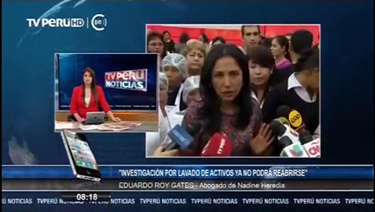 Nadine Heredia: su defensa apelará fallo sobre Comisión Belaunde Lossio