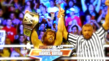 WWE Summerslam 2013 - Randy Orton cashes in Money in a Bank Contract