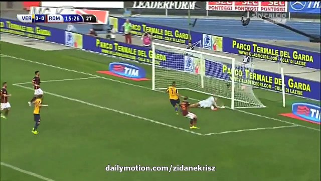 All Goals HD _ Hellas Verona 1-1 AS Roma - 22.08.2015 HD