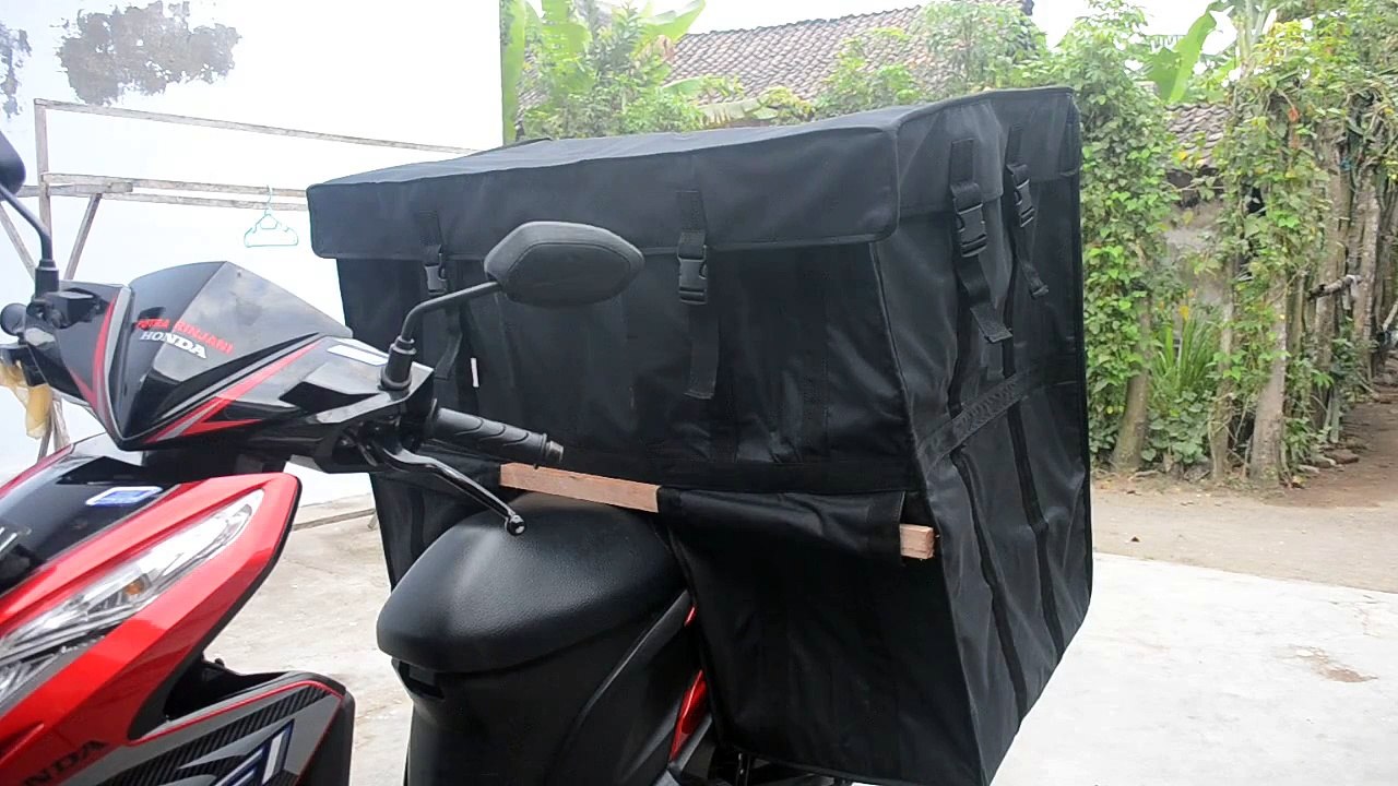 JUAL TAS OBROK KURIR SALES BARANG UNTUK MOTOR SUPER JUMBO