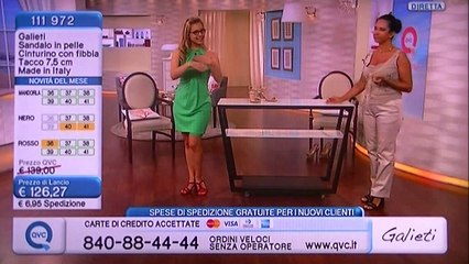 Cristina Dragano & Lidia Longobardi - Qvc 20.6.2015