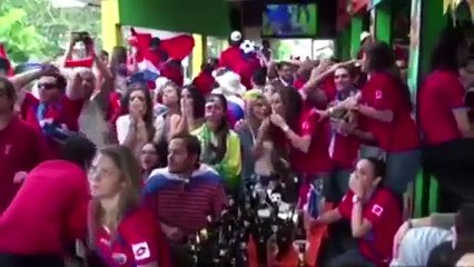 Así se vivió Costa Rica vs Grecia
