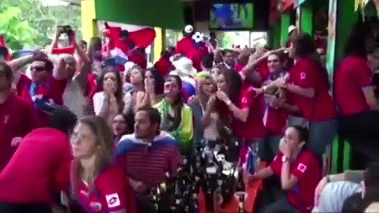 Así se vivió Costa Rica vs Grecia
