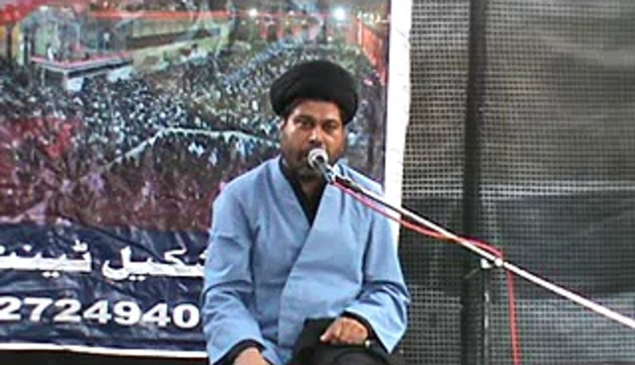 Maulana Syed Javed Naqvi , Shahadat e Hazrat  Ali a.s 20 Mah e Ramazan 1436 khokhar par Karachi