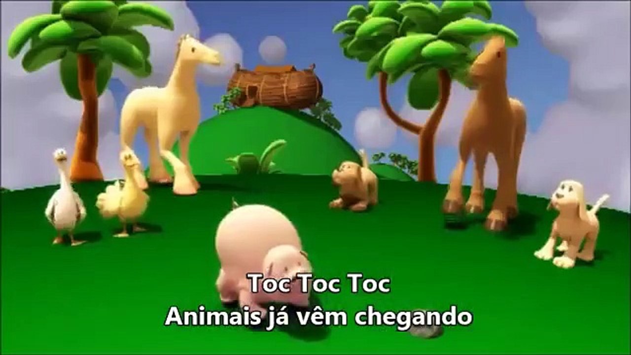 Pam Pam Pam é Noé que está batendo