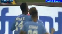 Goal Lucas Biglia - Lazio vs Bologna 1-0 SERIE A 22.08.2015