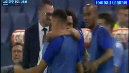 Ricardo Kishna first Goal for Lazio vs Bologna 2-0 - Serie A - 22-8-2015
