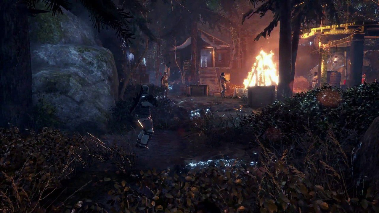 Extrait / Gameplay - Rise of the Tomb Raider (Gameplay Infiltration Xbox One)