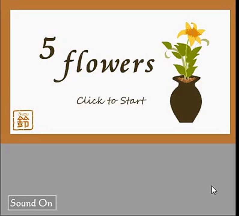 P5 Flowers escape walkthrough
