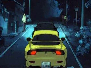 Initial D - RX7 vs RX7