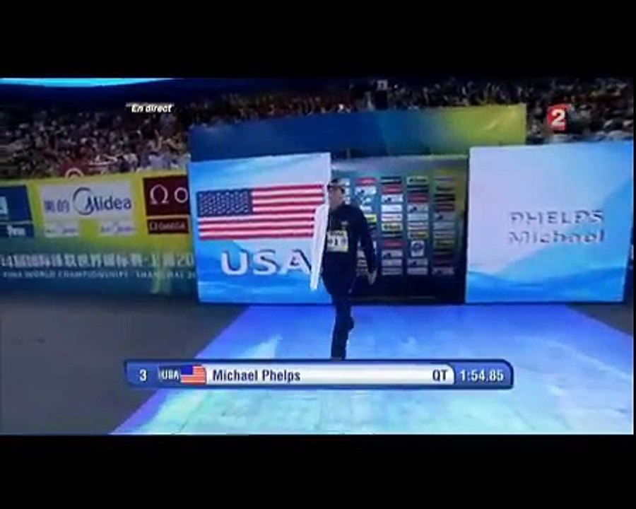 Championnats du Monde 2011 de natation - Finale 200m papillon homme