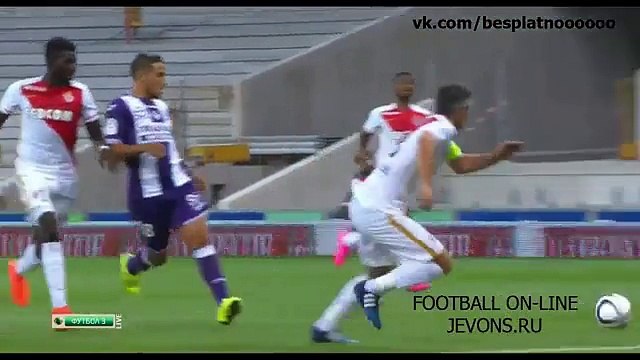 Toulouse 1-1 Monaco ALL Goals and Highlights Ligue 1 22.08.2015