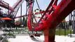 Great America Batman the Ride - On Ride Front Row POV (Re-Ride) - May 28, 2015