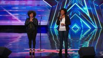 America's Got Talent S09E01 Acte II Opera Singing Duet Olanna Goudeau & Ashley Renée Watkins