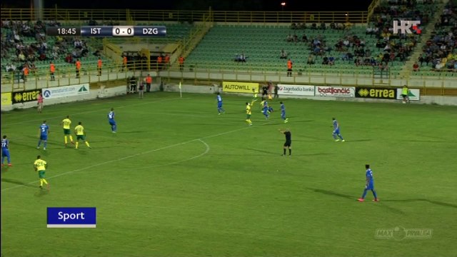 Istra 1961 - Dinamo 1-1, golovi, 22.08.2015. HD