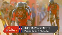 Summary - Stage 1 (Puerto Banús / Marbella) - La Vuelta a España 2015