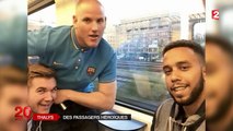 Les trois héros américains du Thalys, amis d'enfance unis par un acte de bravoure