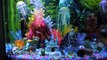 Freshwater Fish tank with Several Penn Plax Action Air Toys - 2014-09-25
