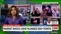 Market correction: Dow plunges over 500 points
