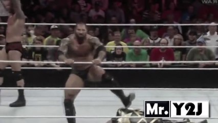 WWE Batista Scream Fail - WWE Funny Moment 2014