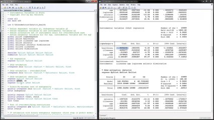 Instrumental Variables in Stata