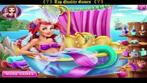《〒》239 ♣ Ariel Ocean Swimming game -  Ariel is getting ready for a relaxing day in the ocean
