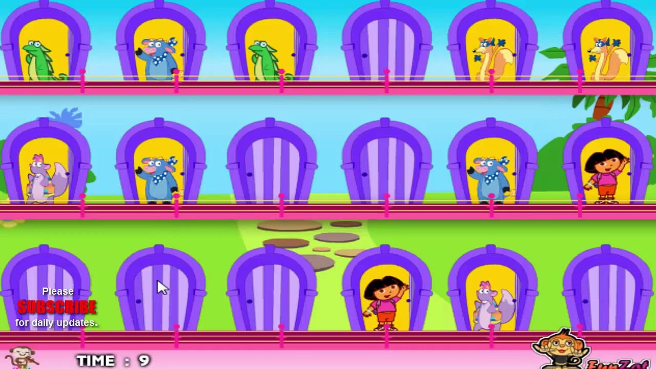 ╠╣Đ▐ 290 ► Dora Matching Games Dora Memory Games. Pick two doors and view two dora characters.