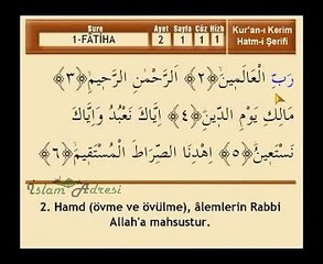 Fatiha Suresi (Mehmet Emin Ay) - islamadresi.com