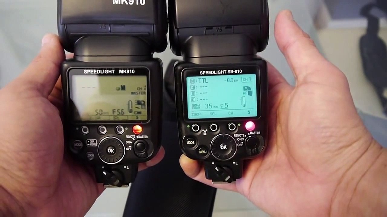 Meike MK-910 Review compared with Yongnuo 568 & Nikon SB910