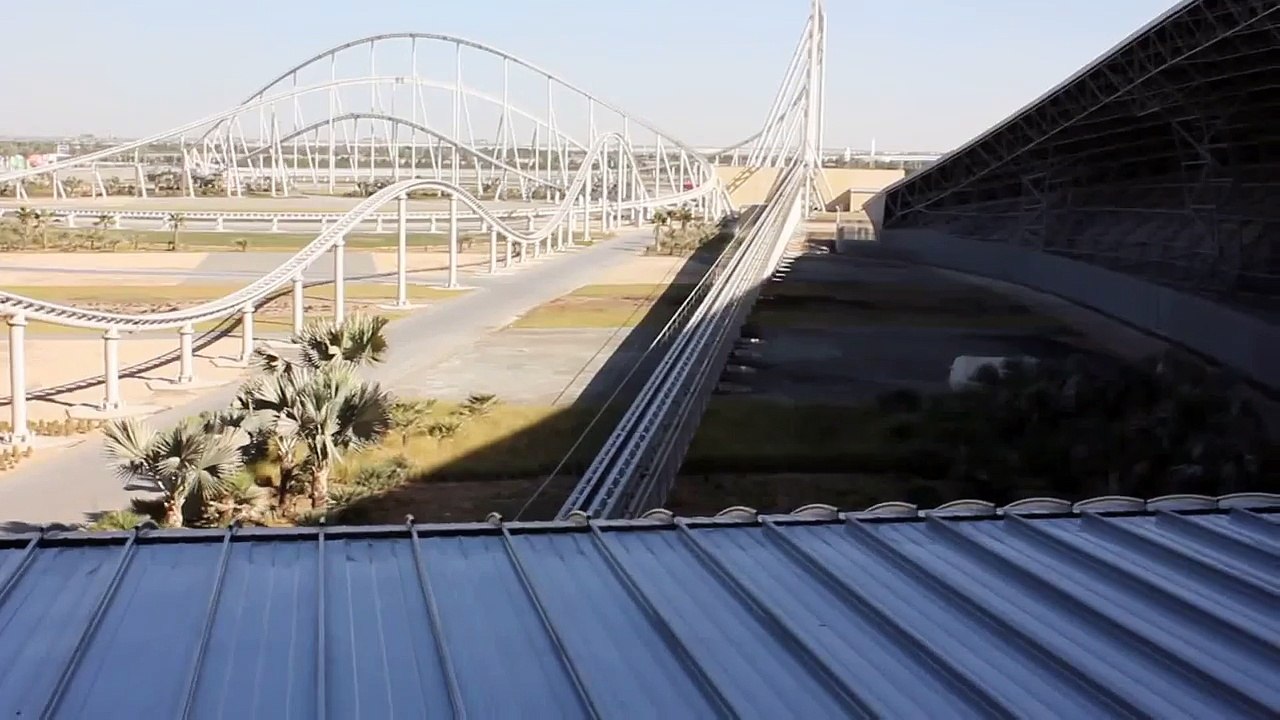 Formula Rossa - The world's fastest roller coaster at Ferrari World, Abu Dhabi