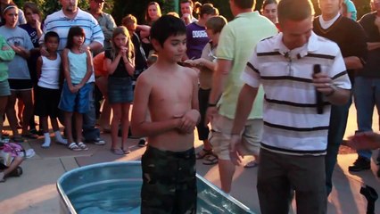 Baptism Testimonials & Baptism 9-23-2012