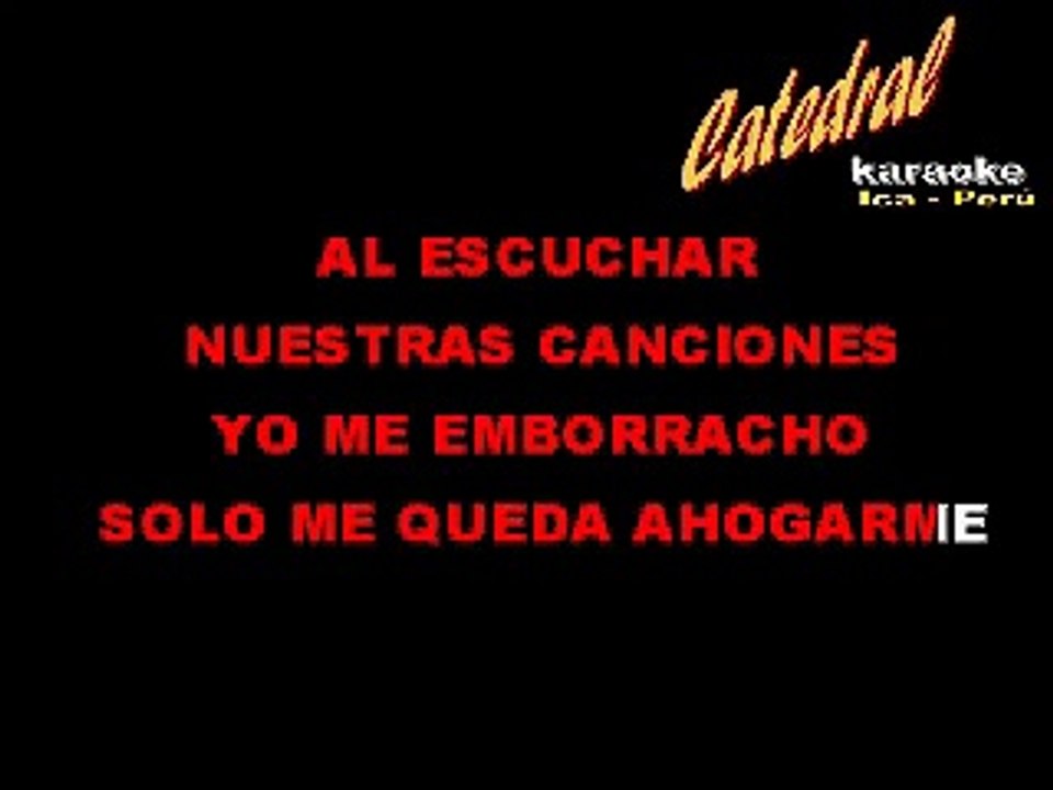 GITANA - MARISOL (KARAOKE "LA CATEDRAL" ICA-PERU