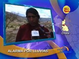 Chota: Lluvias con granizo causan alarma en la población