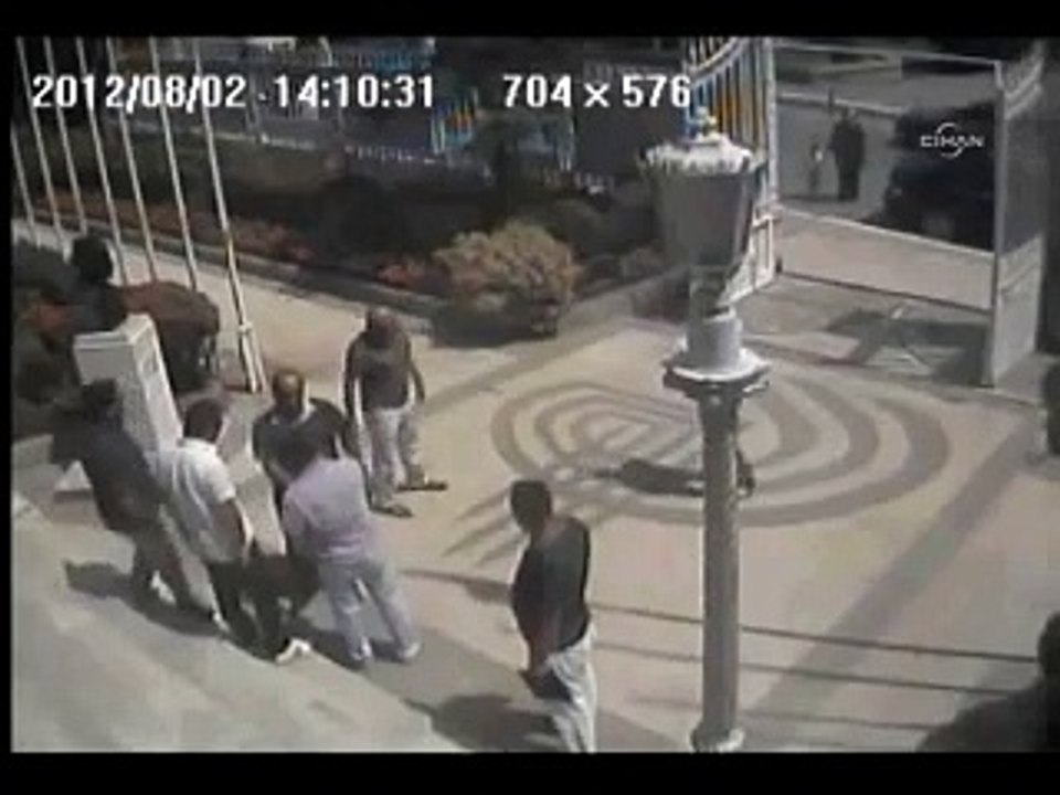 Eski ağanın vurulma ani saniye saniye görüntülendi