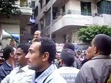 أضراب موظفين الضرائب العقارية بشارع القصر العينى