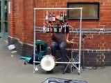 Australias got talent Inspector Gadget theme song played on beer bottles