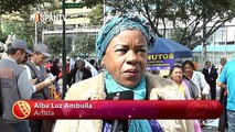 Mujeres colombianas protestan contra discriminación