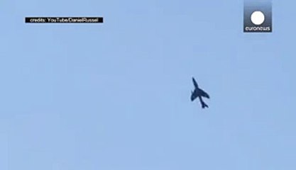 Horrifying Footage of a Plane Crash in England