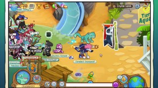 Animal Jam - Adopting an adorable baby panda and Valentine's clothes!