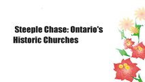 Steeple Chase: Ontario's Historic Churches